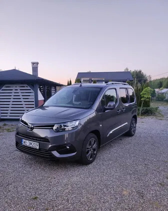 świętokrzyskie Toyota Proace City Verso cena 129000 przebieg: 19800, rok produkcji 2021 z Mława